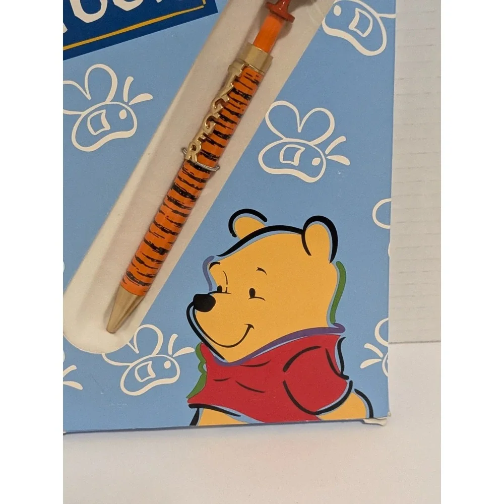Vintage Colibri  Disney Tigger  Ballpoint Pen Red  & Yellow  Pen 90s Nos